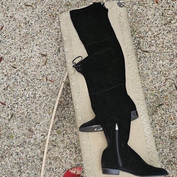 Mark Fisher Hulie velvet order the knee boots 8,5 - Picture 4 of 8